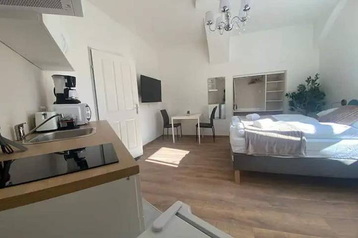Appartement entier, Trendy Studio Prime Location w/ kitchenette & TV in Vienne (Autriche), Danube Basse-Autriche