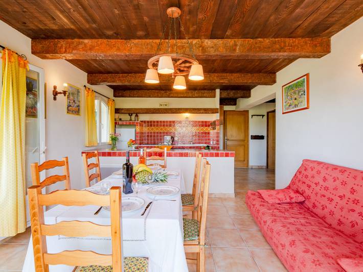 Gîte pour 6 personnes, avec jardin et vue ainsi que terrasse et vue sur le lac dans les Gorges du Verdon - 4