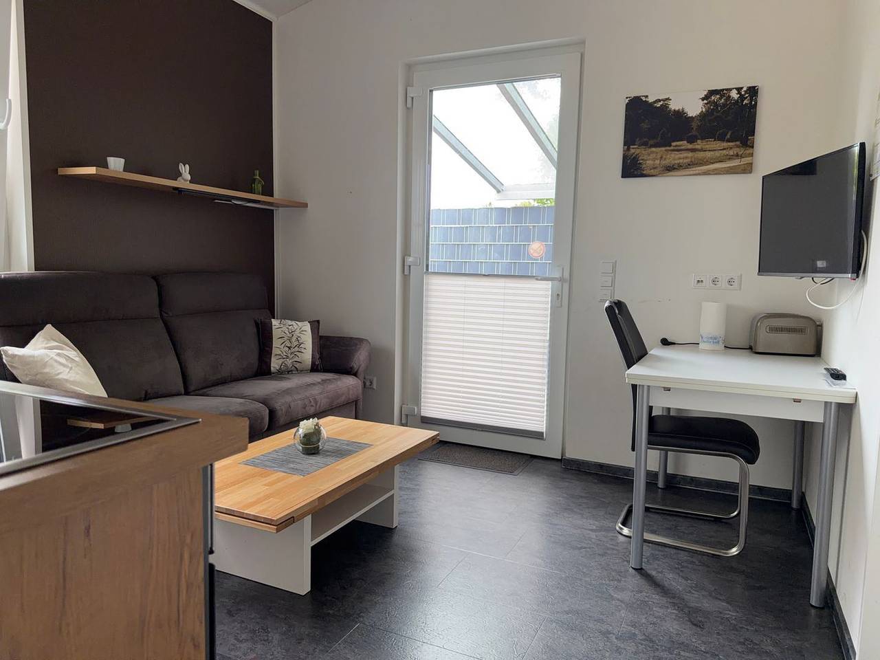 Ganze Wohnung, "Erholsame Auszeit im Birkenhain Apartment – Natur und Komfort vereint!" in Badesee Haddorf, Wettringen
