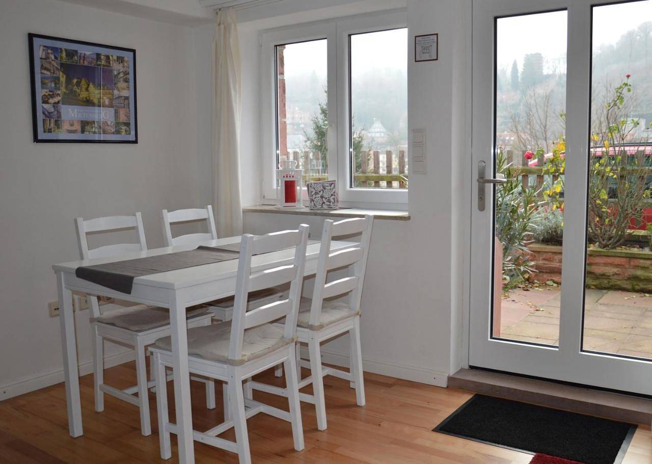 Ganze Wohnung, Panorama-Blick Miltenberg, 3 Pers., zentr., am Main, Terrasse, Bootverleih, P in Miltenberg, Spessart-Mainland