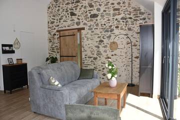 Gîte pour 4 personnes, avec jardin et terrasse à Nort-sur-Erdre