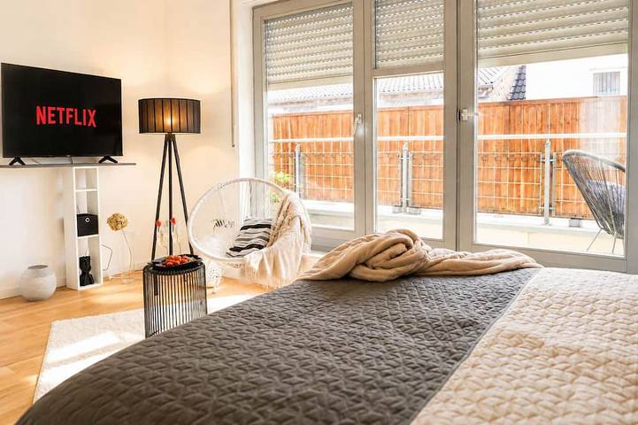 Ganze Wohnung, Penthouse am Dom, Altstadt, 4 Dachterrassen, Selfcheck 24/7, bis zu 6 Personen in Paderborn, Kreis Paderborn