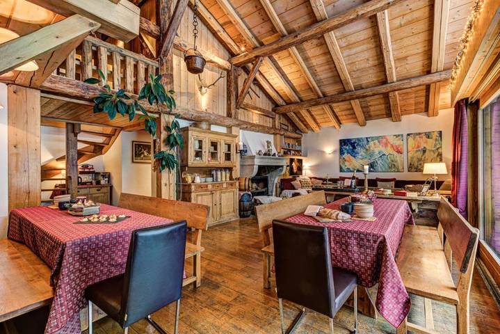 Gîte pour 2 personnes, avec vue ainsi que sauna et jardin dans Les Bossons - 3