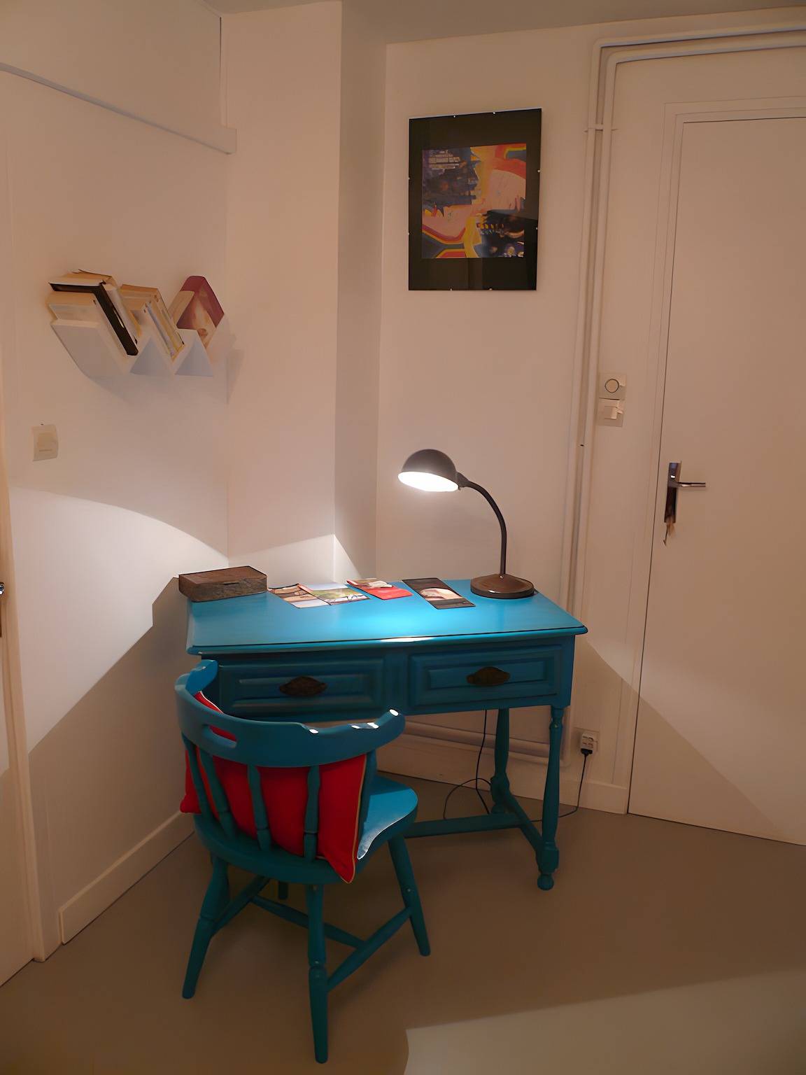 Guidon et Fourchette table d'hôtes : chambre Roc in Saint-Bonnet-de-Salers, Parc naturel régional des Volcans d'Auvergne