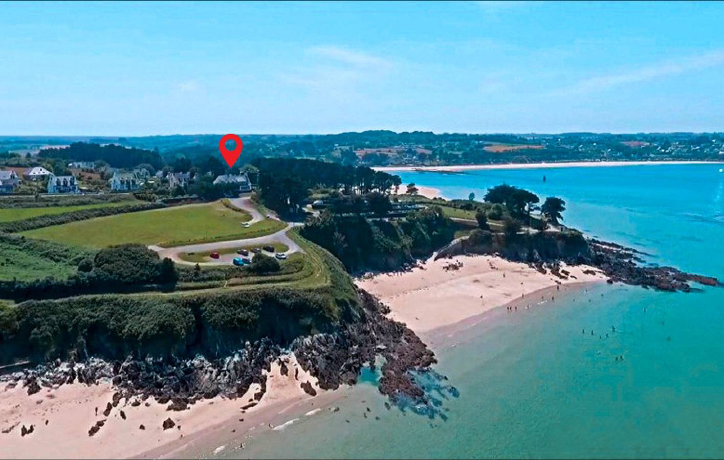 Acogedor apartamento de 100 m² con jardín, a 200 m de la playa de Tossen Arc Choz in Plestin-les-Grèves, Ceinture Dorée