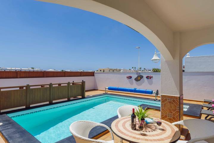 Chalet para 8 personas, con terraza en Lanzarote - 3