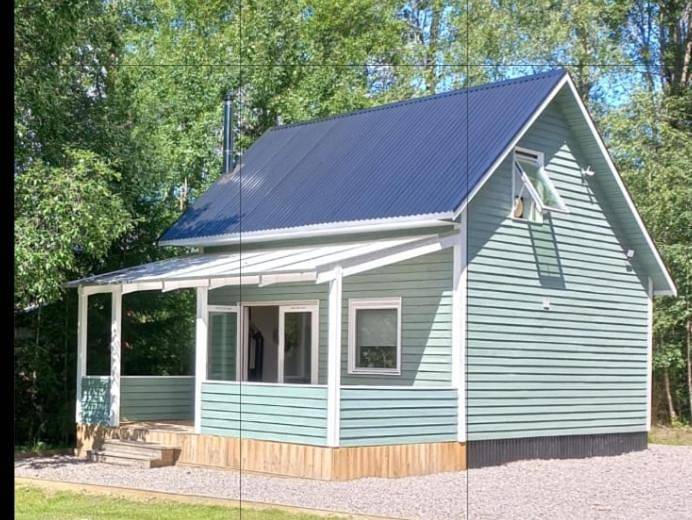 Ferienhaus für 4 Personen, mit Terrasse und Garten sowie Ausblick
