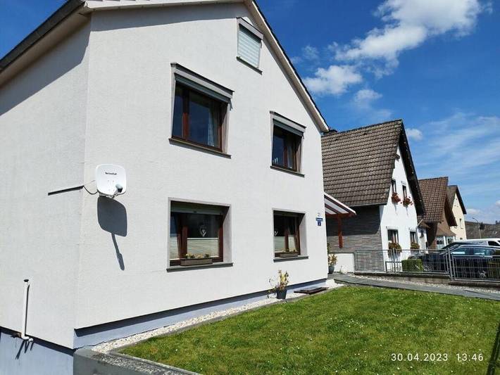 Ferienhaus für 3 Personen, mit Terrasse und Garten