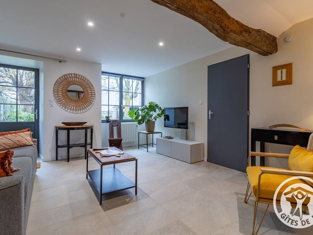 Gîte charmant entre Loire et Layon, terrasse, jardin, parking, proche d'Angers, idéal pour couples in Rochefort-sur-Loire, Vallée de la Loire