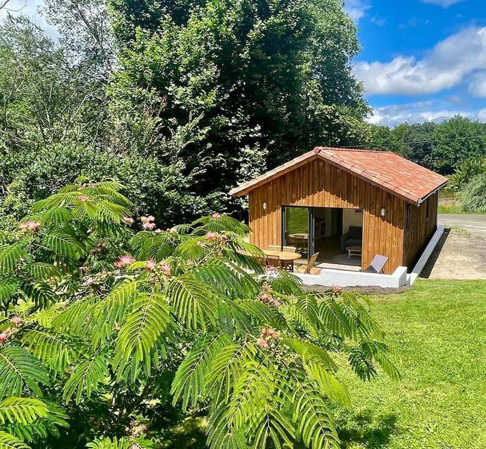 Chalet para 4 personas, con jardín además de vistas y vistas al lago, Se admiten mascotas - 1