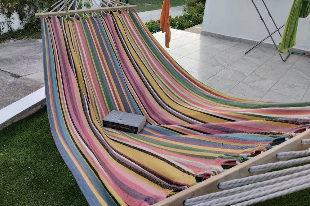 Country house among trees and garden in Skala Kallirachis, Thassos