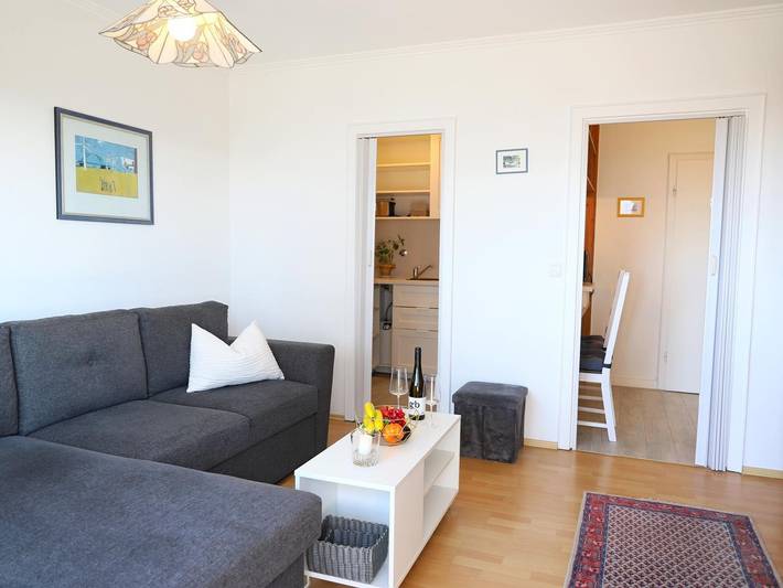 Ganze Wohnung, Gemütliches 2-Zimmer-Appartement mit Süd-Balkon, Wellnessbereich in Westerland in Westerland, Sylt (Gemeinde)