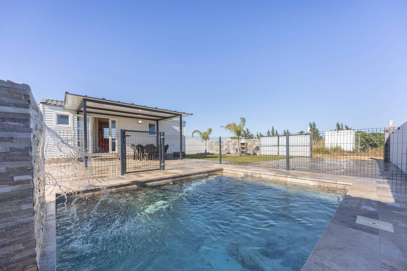 Bungalow „Tranquilo nahe Roche“ mit privatem Pool, Wlan und Klimaanlage in Conil de la Frontera, Costa de la Luz