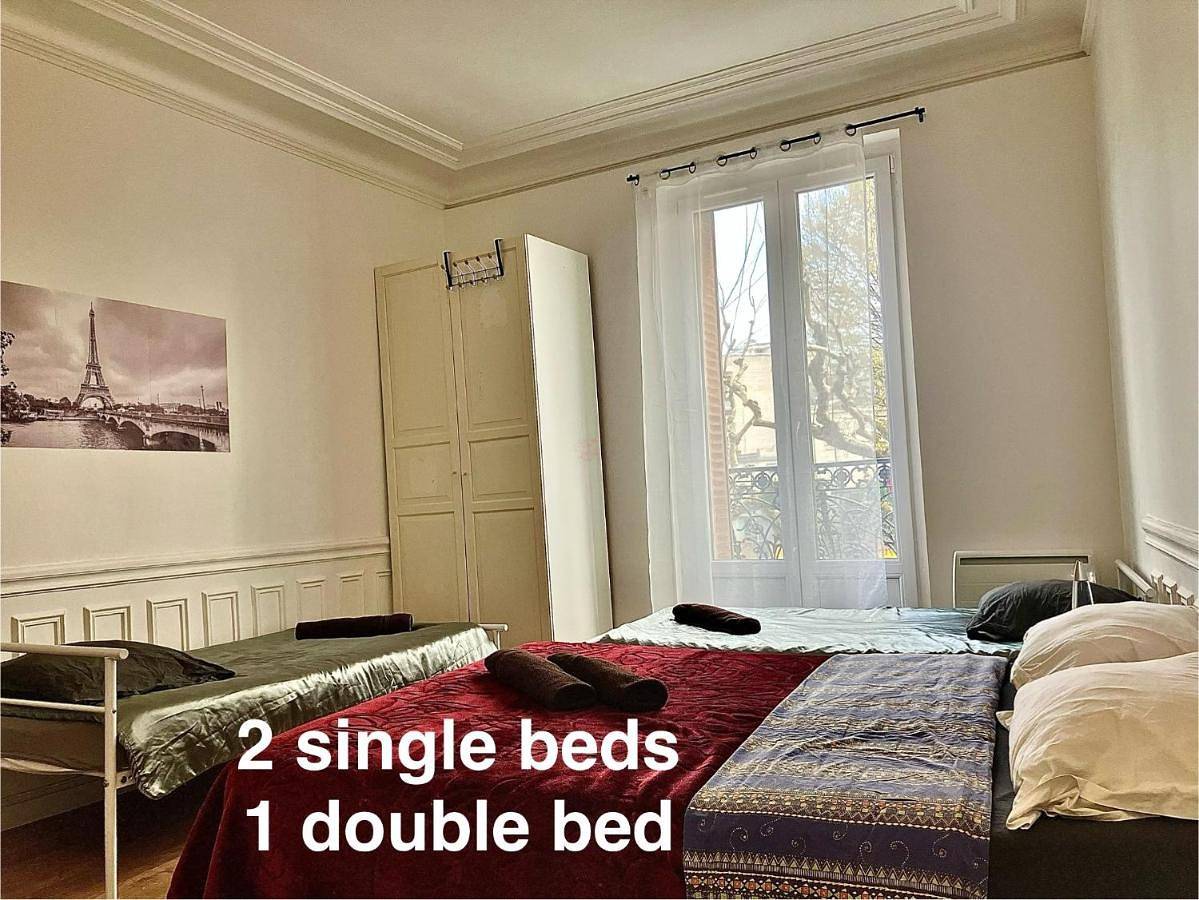 Appartement entier, Paris City-Le Raincy - Facing station - 4 to 8 Pers in Le Raincy, Seine-Saint-Denis