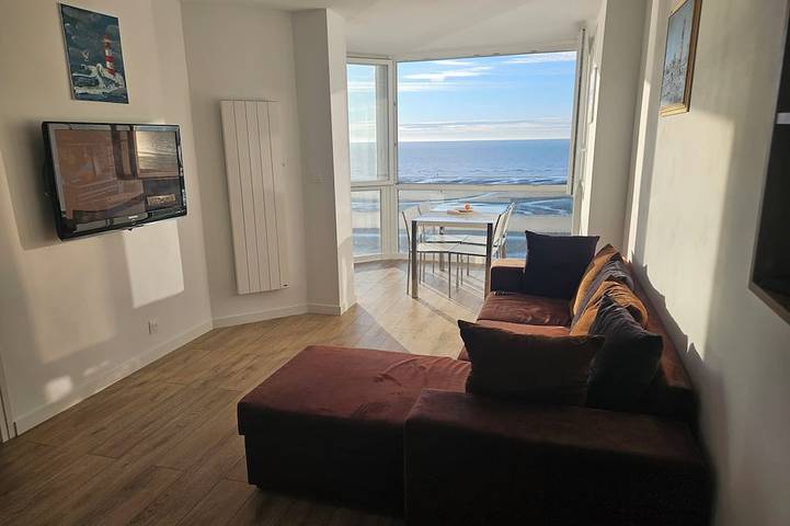 Ganze Wohnung, Apartment for rent in Bray-Dunes, on the seawall, facing the sea in Bray-Dunes, Flanderns Dünenküste
