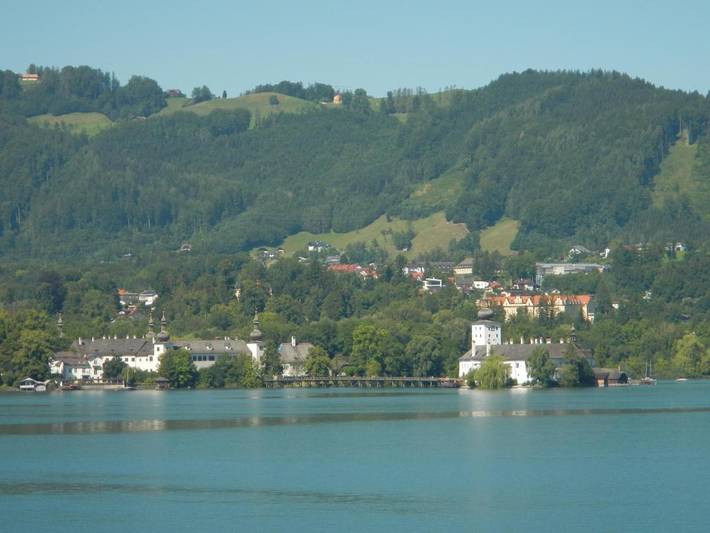 Ferienwohnung für 2 Personen, mit Ausblick und Seeblick sowie Garten am Traunsee - 3