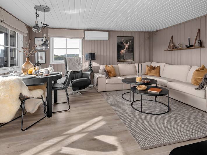 Ferienhaus für 4 Personen, mit Terrasse und Garten sowie Seeblick in Vest-Agder - 2