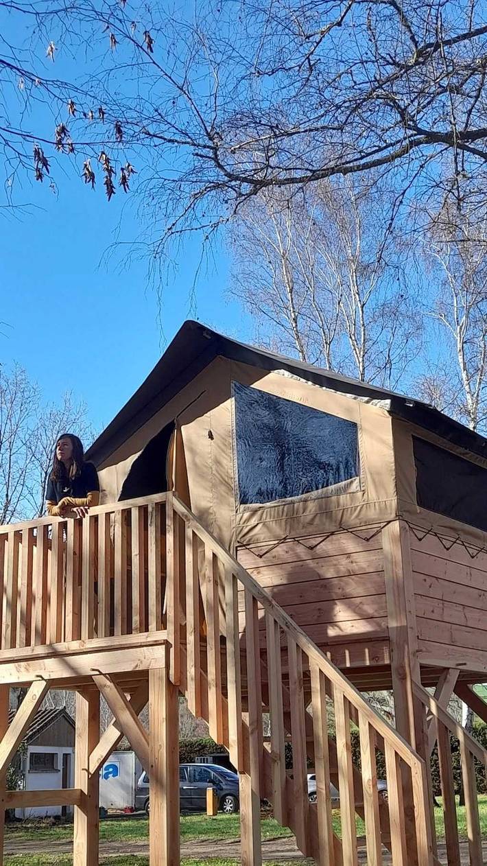 Cabane en bois pour 2 personnes dans le Puy-de-Dôme - 3