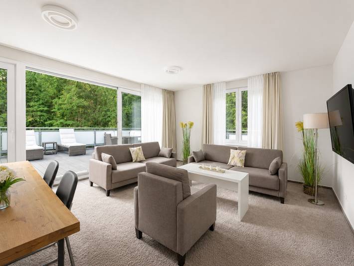 Ferienwohnung für 2 Personen, mit Whirlpool und Terrasse sowie Garten und Pool in Harrislee - 3