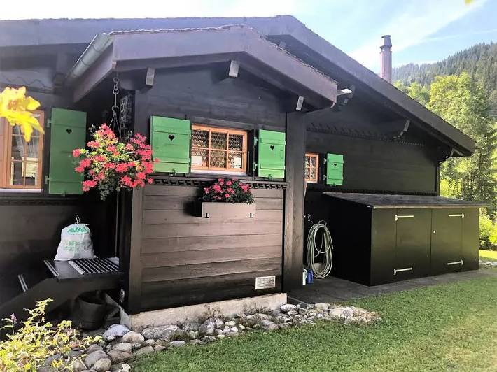 Chalet pour 2 personnes, avec balcon dans Gstaad - 3