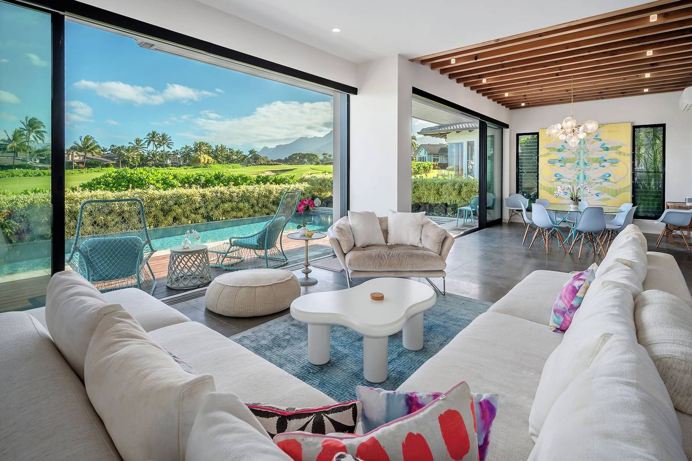 Hale Queen Emma in Princeville in Kalihiwai, Hanalei Bay