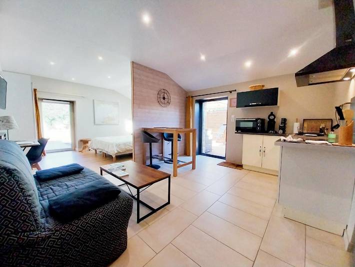 Location de vacances pour 2 personnes, avec terrasse à Surzur