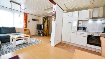 Ferienhaus für 4 Personen, mit Garten und Ausblick in Sahlenburg