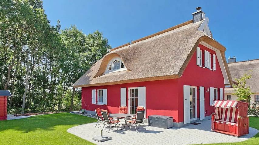Ferienhaus für 5 Personen, mit Garten und Sauna