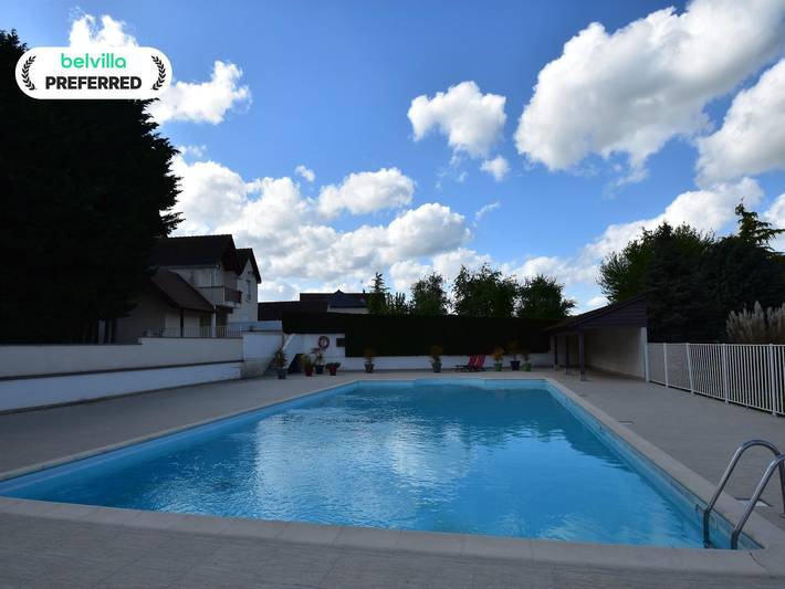 Maison de vacances pour 6 personnes, avec piscine ainsi que balcon/terrasse et terrasse