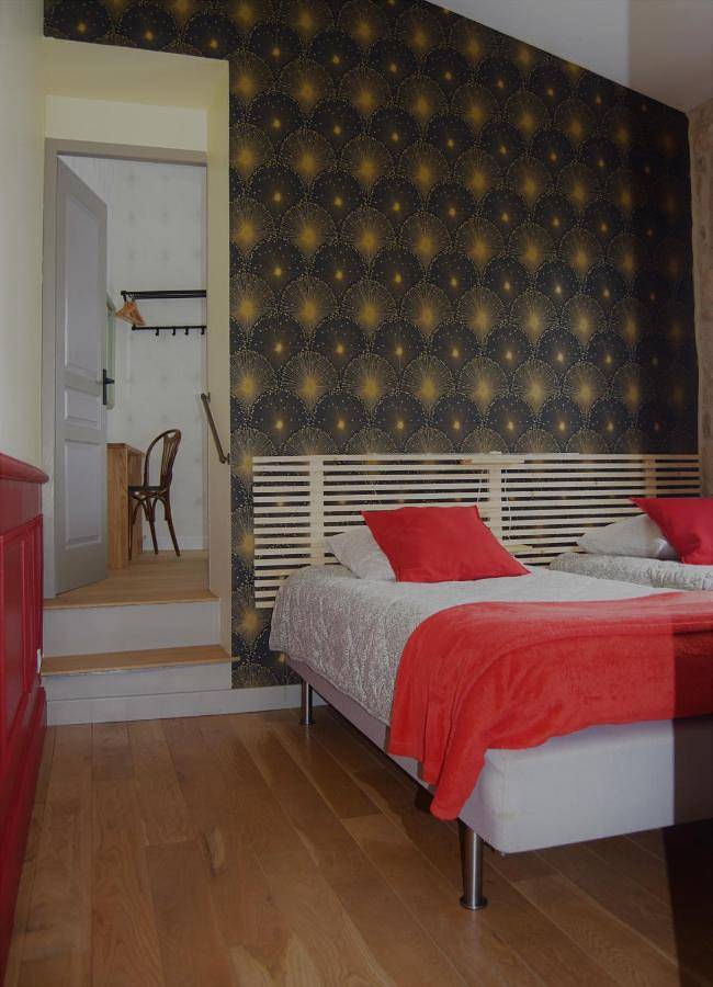 Hôtel pour 2 personnes, avec terrasse et vue à Corcelles-les-Arts