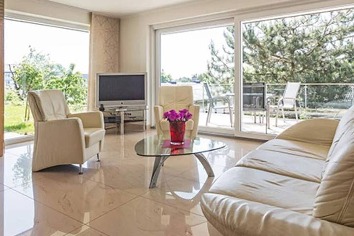 Villa für 4 Personen, mit Terrasse und Sauna sowie Garten, mit Haustier auf Rügen