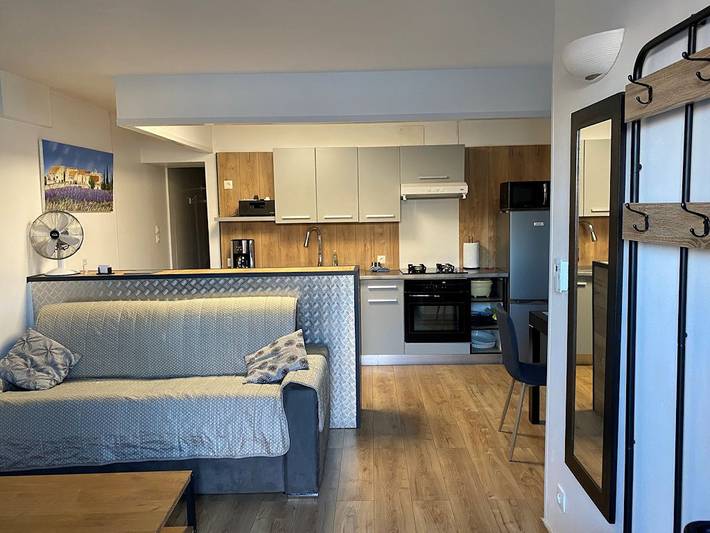 Appartement de vacances pour 4 personnes, avec terrasse, animaux acceptés