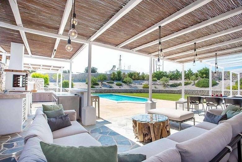 Bungalow voor 8 personen met tuin in Rhodos