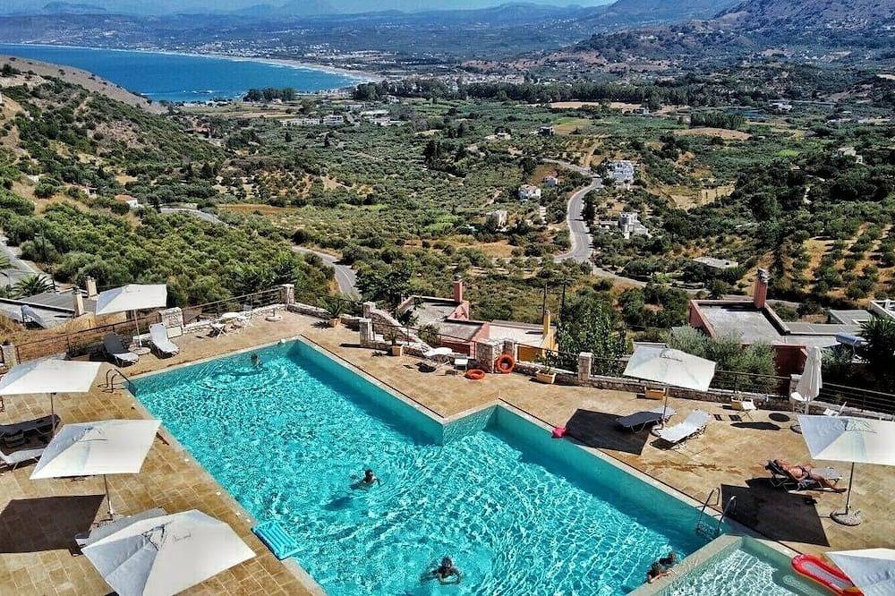 Appartement entier, 3 room apartment with view Oasis (Rose) above Georgioupolis in Georgioupoli, Région de la Canée