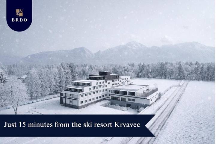 Hôtel pour 2 personnes, avec jardin ainsi que sauna et vue, animaux acceptés à Kranj