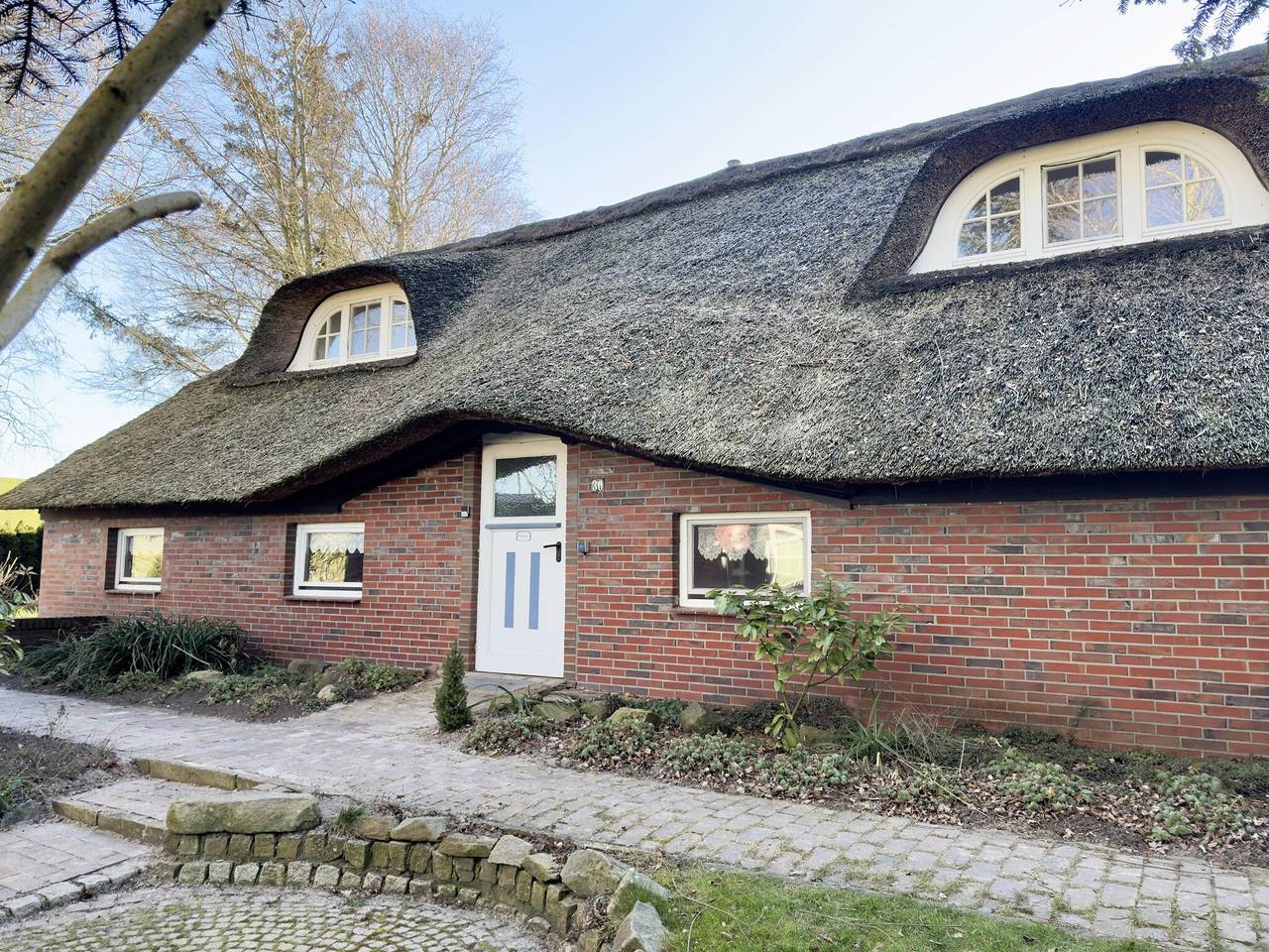 Ganze Wohnung, Ferienwohnung im Reetdachhaus, Burhave in Burhave, Butjadingen