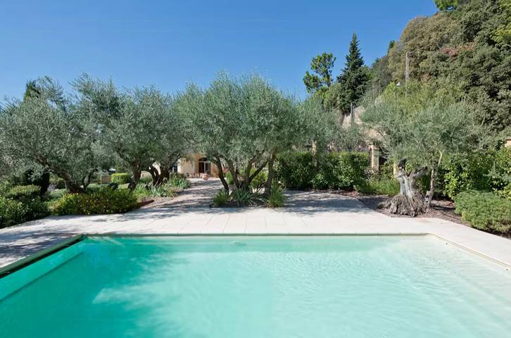 Villa mit Aussicht und Pool in Châteauneuf-du-Pape in Châteauneuf-du-Pape, Vaucluse
