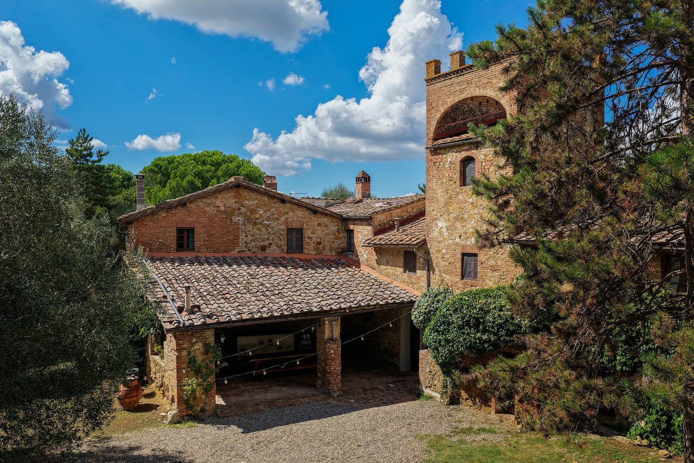 Villa Torre in den Hügeln von Siena in Siena, Siena Provinz