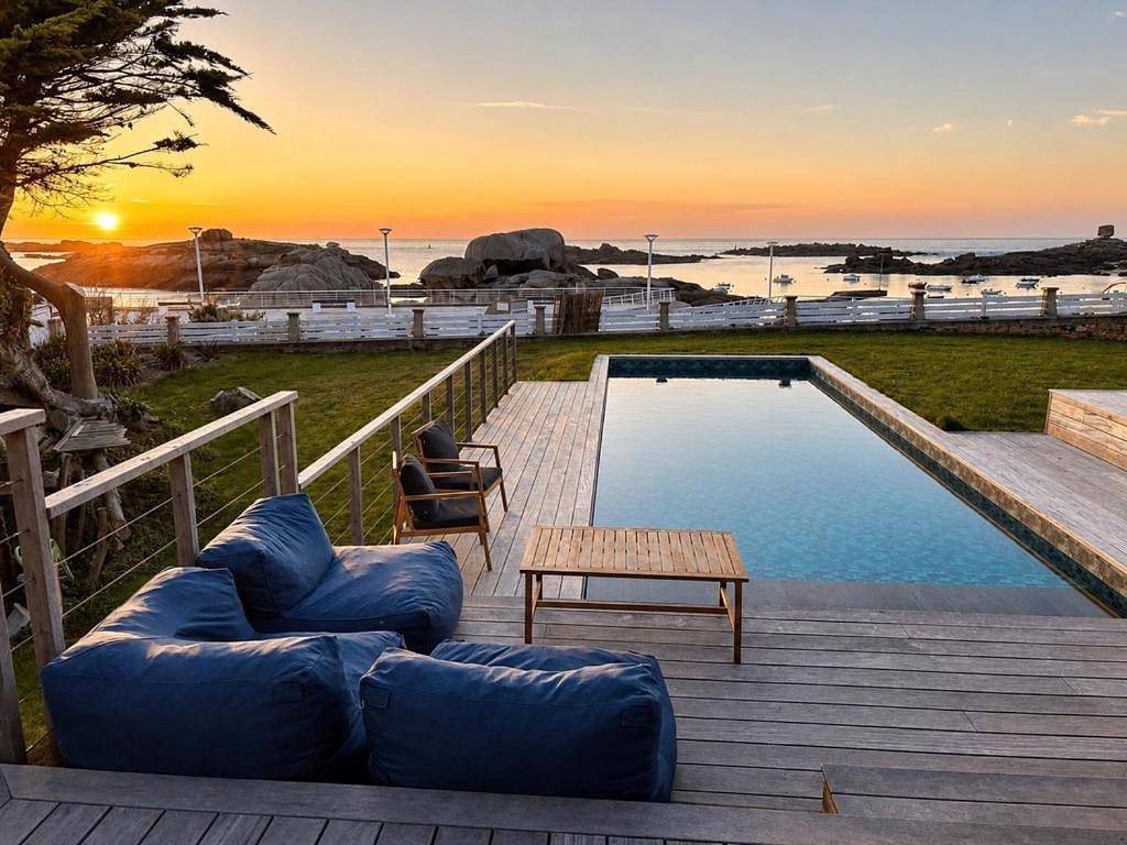 Villa Koz Iliz - vue mer panoramique in Coz-Pors, Trégastel