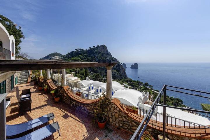 Maison d’hôte pour 2 personnes, avec Balcon et Terrasse ainsi que Jardin et Vue à Capri - 3