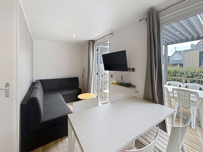 Camping pour 4 personnes, avec terrasse et piscine, animaux acceptés dans la Manche - 2