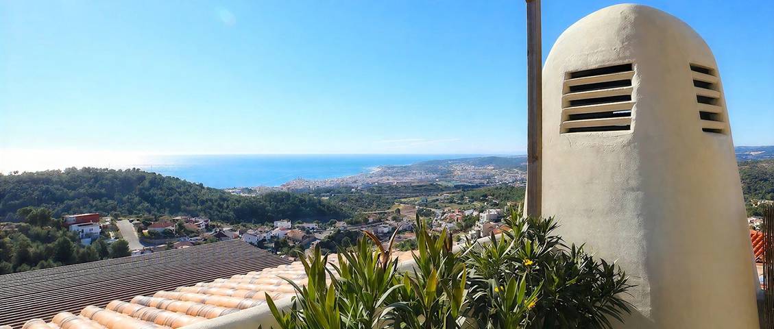 Villa Ibizenca in Sitges, Garraf