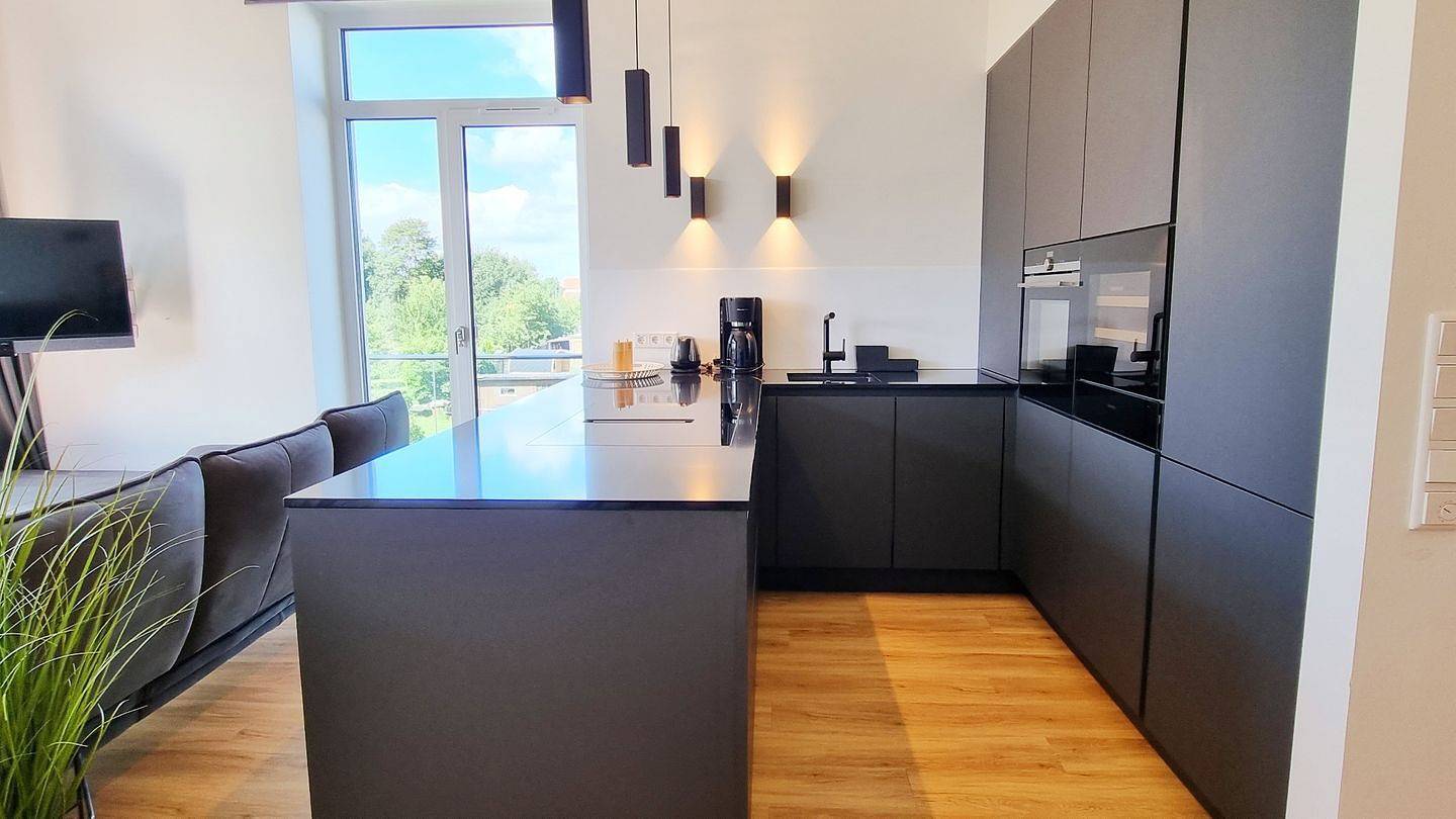 Ganze Wohnung, Ostsee Ferienwohnung Schöne Aussichten in 1. Reihe und nur 30m zum Strand in Kalifornien (Ostsee), Schönberg