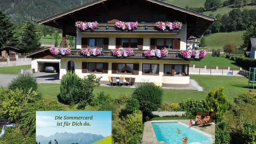 Ferienwohnung für 5 Personen, mit Sauna und Pool sowie Garten in Pruggern