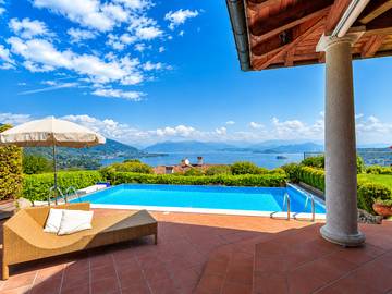 Villa Con Piscina per 8 Persone in Comune di Meina, Lago Maggiore (Piemonte), Foto 4