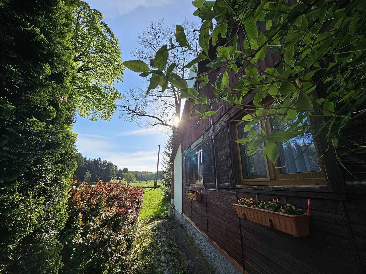 Holiday home with terrace in gorgeous location  in Tři Sekery, Western Bohemia