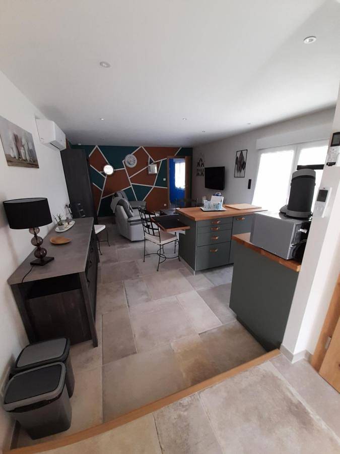 Appartement de vacances pour 2 personnes, avec vue et jardin