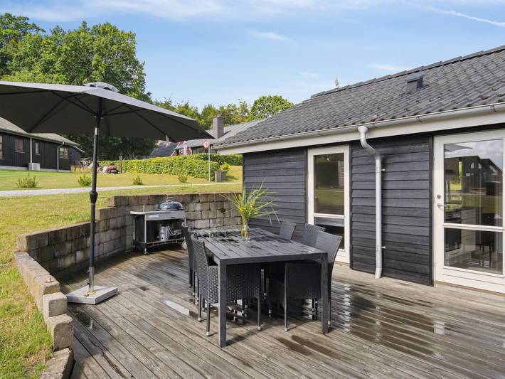 Ferienhaus mit Meerblick für 10 Personen, mit Pool und Terrasse sowie Sauna in Kelstrup Strand - 4