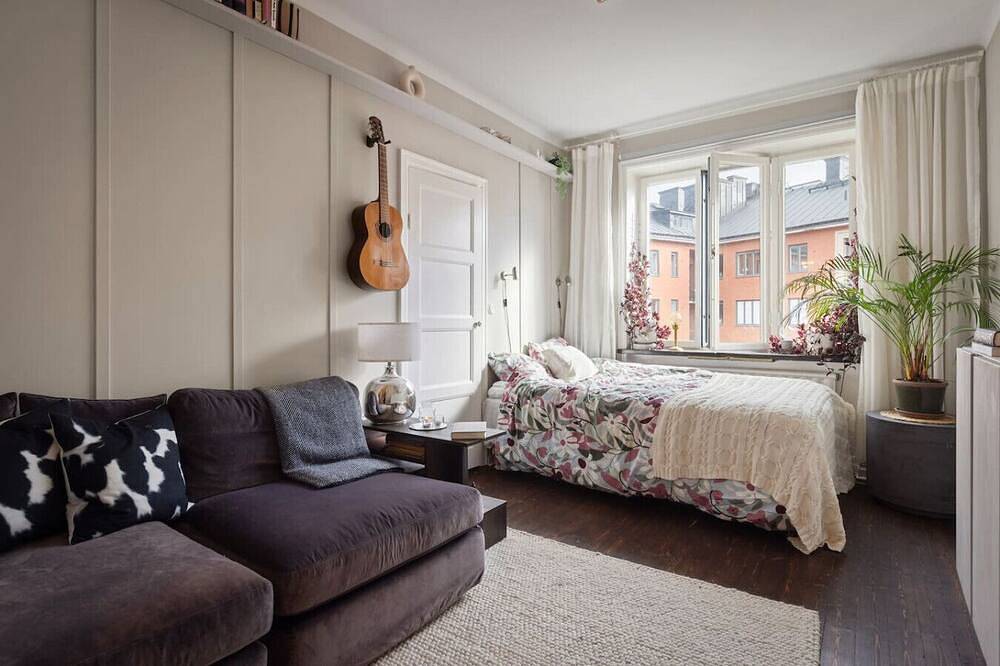 Hel leilighet, Stylish Studio w/Prized Courtyard, Kungsholmen in Kungsholmens stadsdelsområde, Stockholm