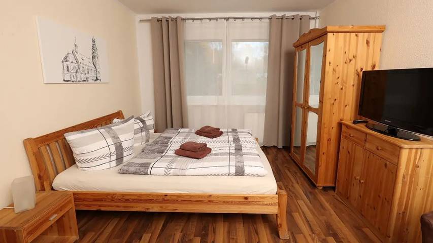 Ferienwohnung für 9 Personen, mit Balkon